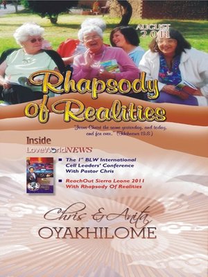 cover image of Rhapsody of Realities August 2011 Edition